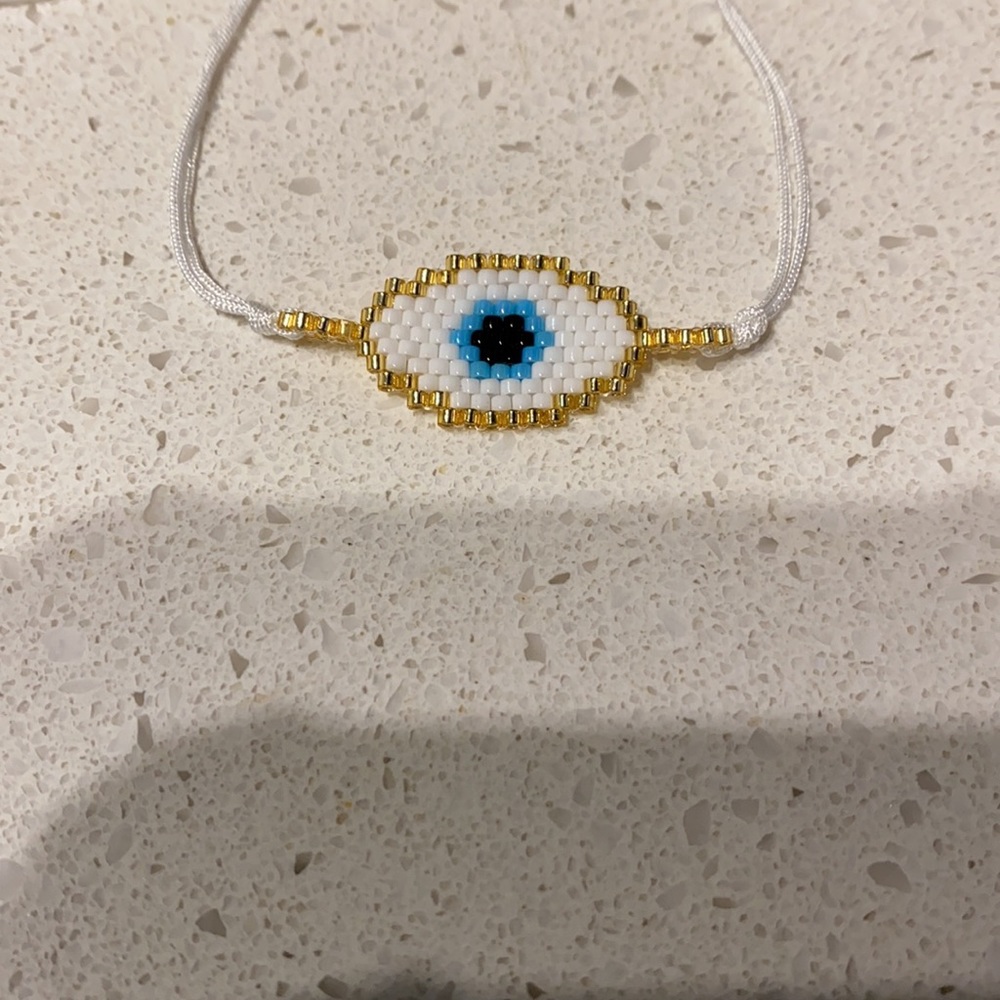Evil Eye Beaded Layer Bracelet 🧿 - Picture 7 of 7
